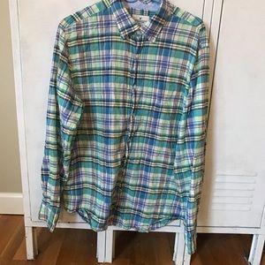American eagle long sleeve button up